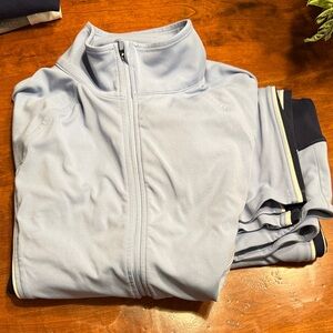 Lou & Grey Light Blue Zip-Up Jacket
